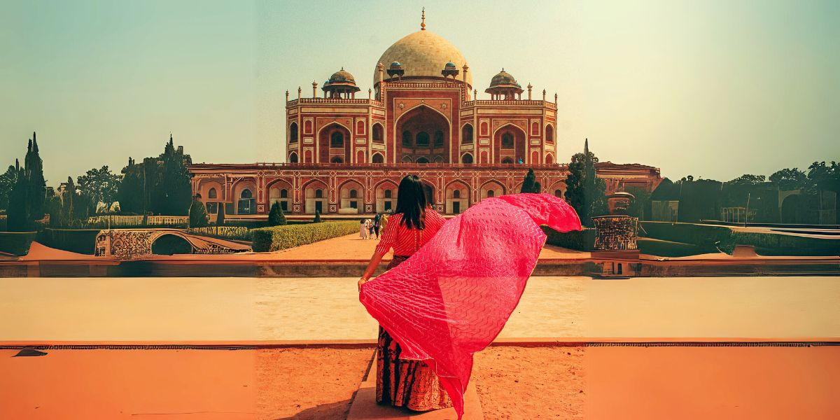 Leheriya - A traditional style of tie dye practiced in Rajasthan